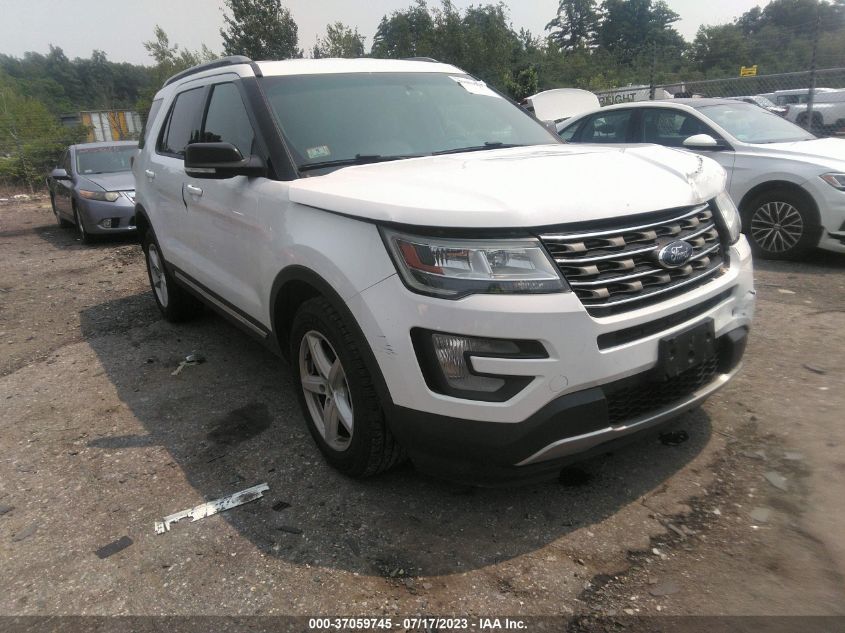 2016 FORD EXPLORER XLT - 1FM5K8D86GGC42626