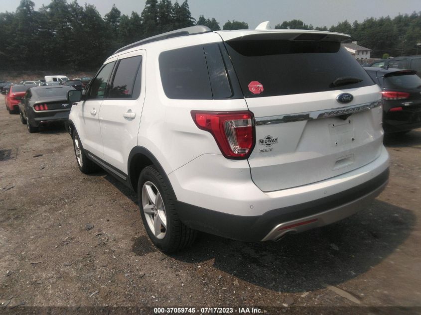 2016 FORD EXPLORER XLT - 1FM5K8D86GGC42626