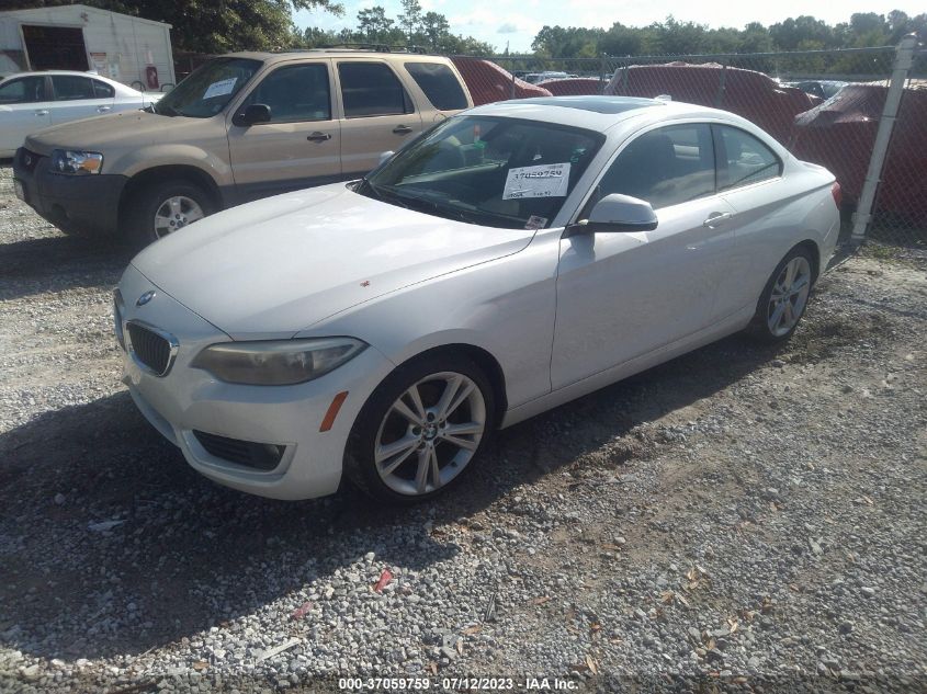 2014 BMW 2 SERIES 228I - WBA1F5C52EV255912