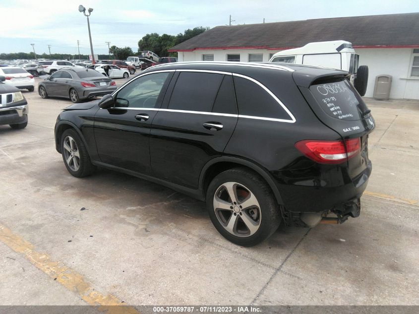 2016 MERCEDES-BENZ GLC GLC 300 - WDC0G4JB2GF086304