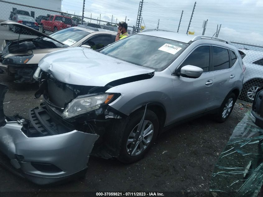 2015 NISSAN ROGUE SV - KNMAT2MT3FP557738