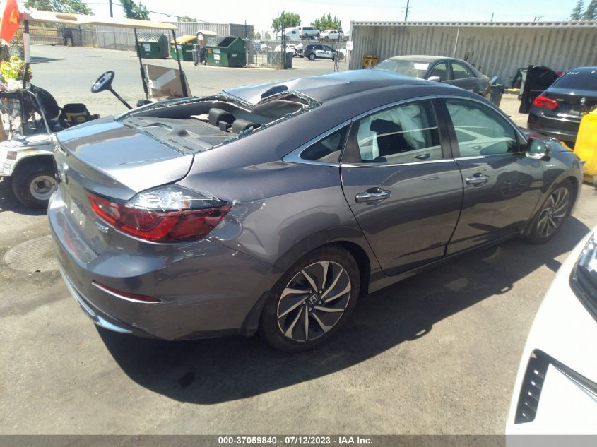 2019 HONDA INSIGHT TOURING - 19XZE4F95KE004089