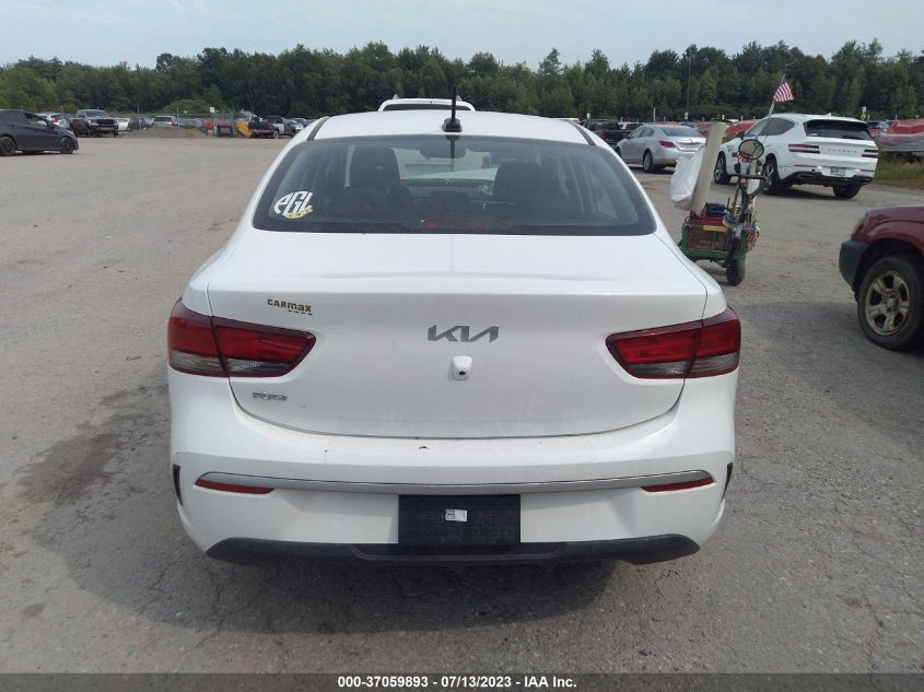2022 KIA RIO S - 3KPA24AD8NE431840