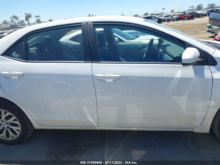VIN 2T1BURHE6JC033769 2018 TOYOTA COROLLA L/LE/XLE/SE/XSE