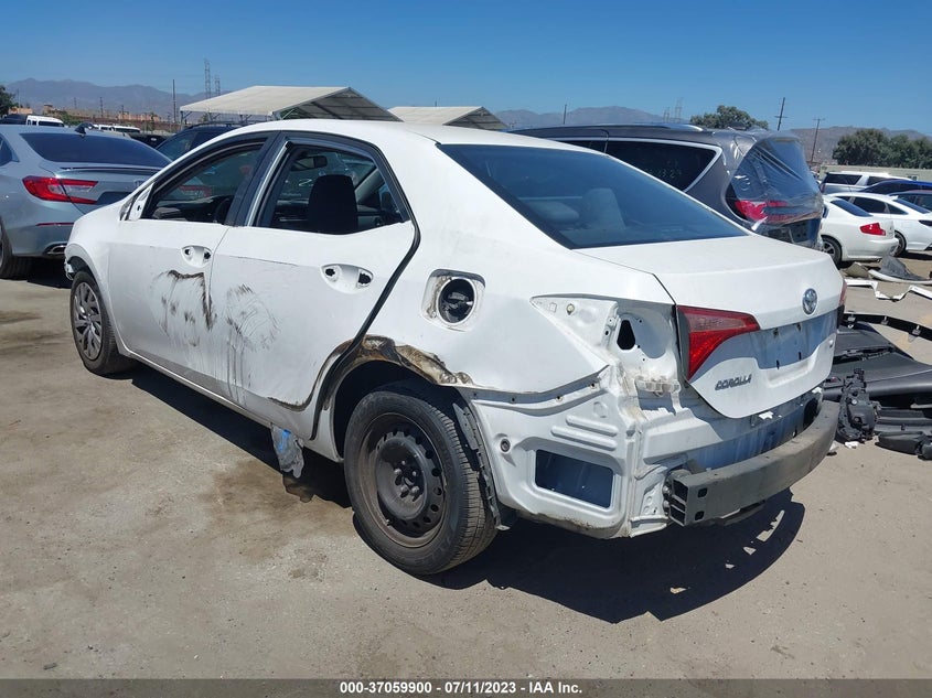 VIN 2T1BURHE6JC033769 2018 TOYOTA COROLLA L/LE/XLE/SE/XSE