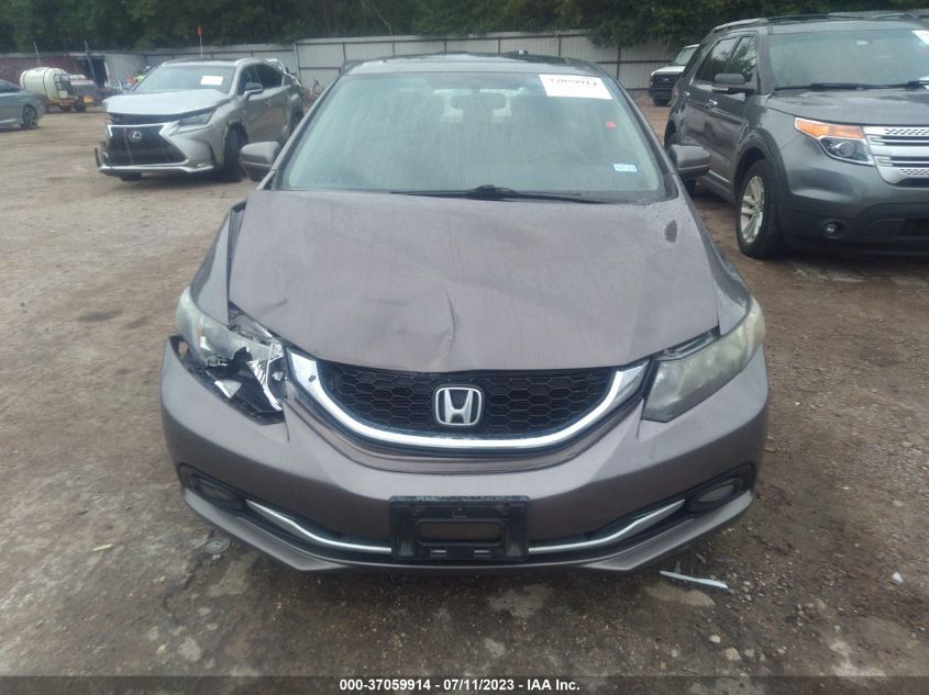 2015 HONDA CIVIC SEDAN EX-L - 2HGFB2F97FH526783
