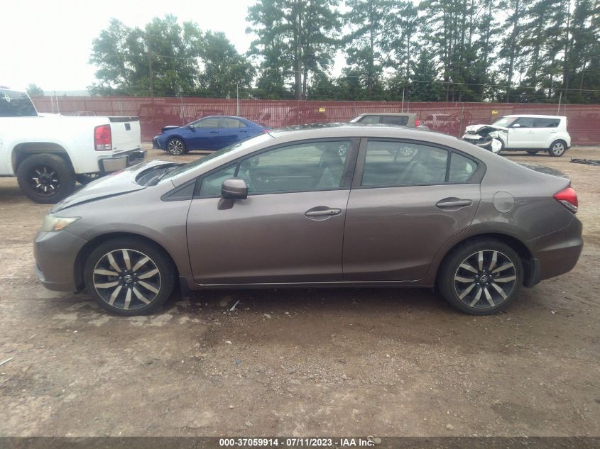 2015 HONDA CIVIC SEDAN EX-L - 2HGFB2F97FH526783