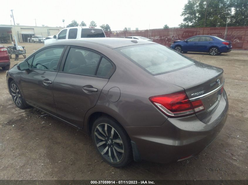 2015 HONDA CIVIC SEDAN EX-L - 2HGFB2F97FH526783