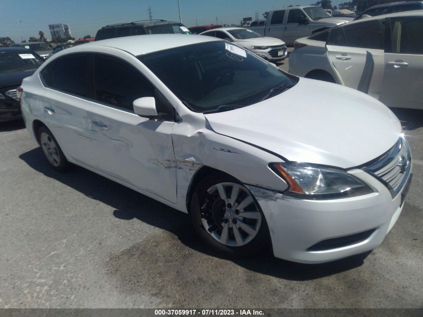 2014 NISSAN SENTRA S - 3N1AB7AP6EY237529