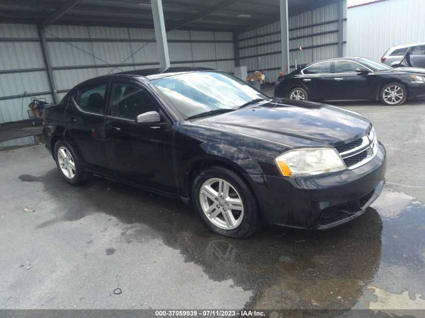 2013 DODGE AVENGER SXT - 1C3CDZCB0DN502832