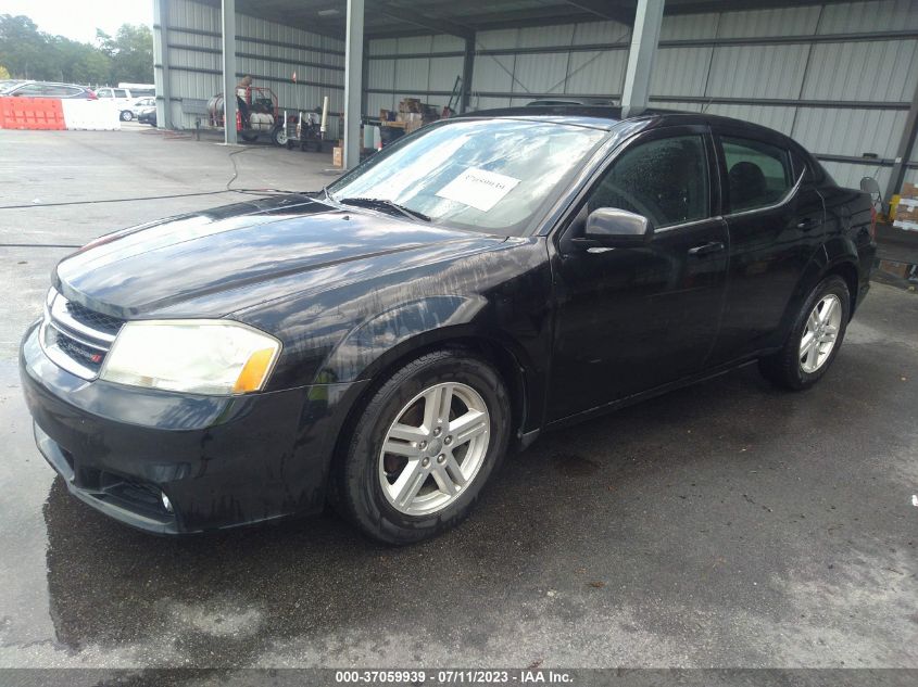 2013 DODGE AVENGER SXT - 1C3CDZCB0DN502832