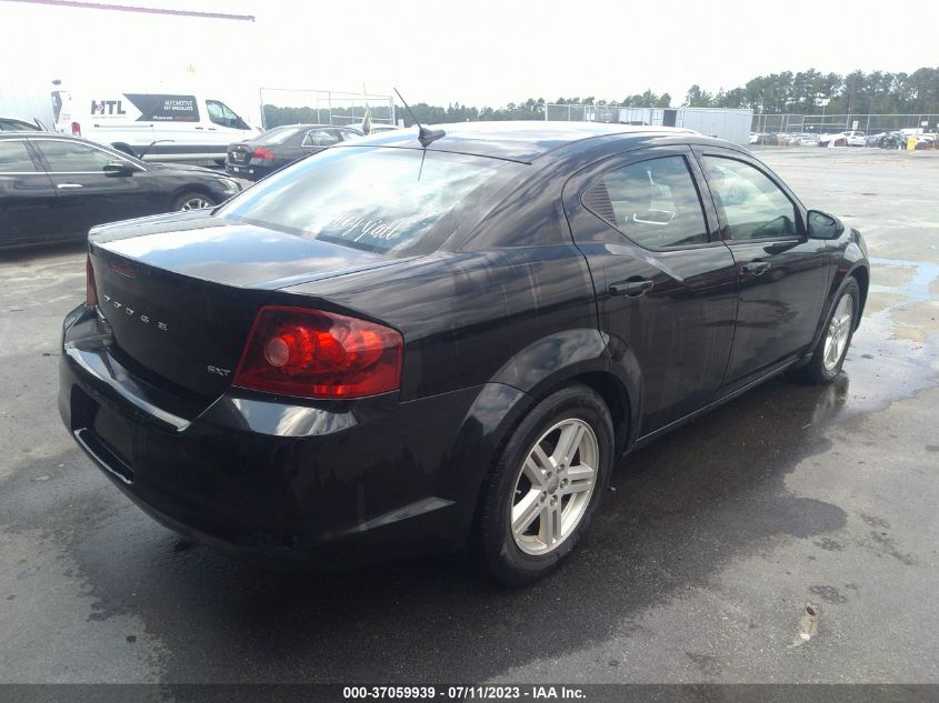 2013 DODGE AVENGER SXT - 1C3CDZCB0DN502832