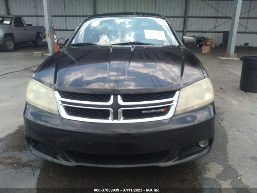2013 DODGE AVENGER SXT - 1C3CDZCB0DN502832
