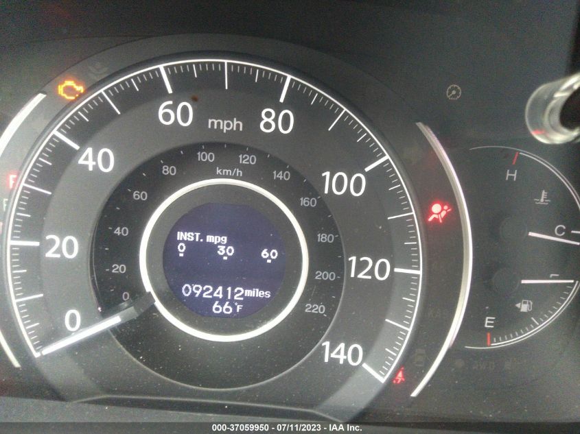 2016 HONDA CR-V TOURING - 5J6RM4H98GL078695