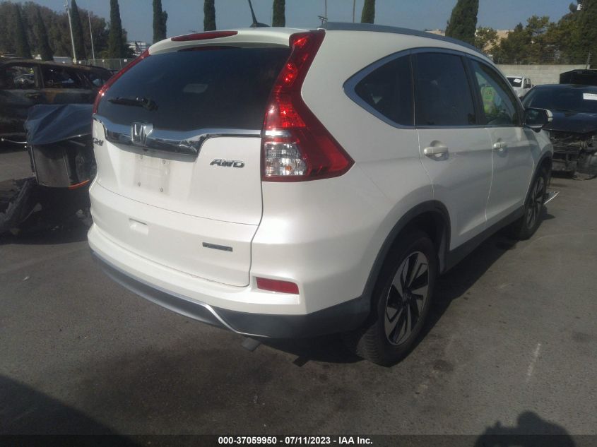 2016 HONDA CR-V TOURING - 5J6RM4H98GL078695