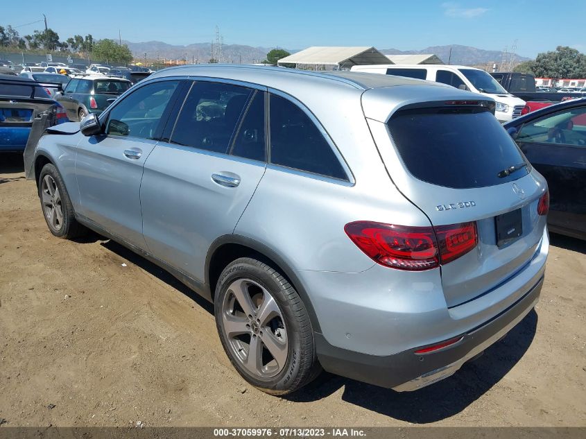 2022 MERCEDES-BENZ GLC GLC 300 - W1N0G8DB6NG034358