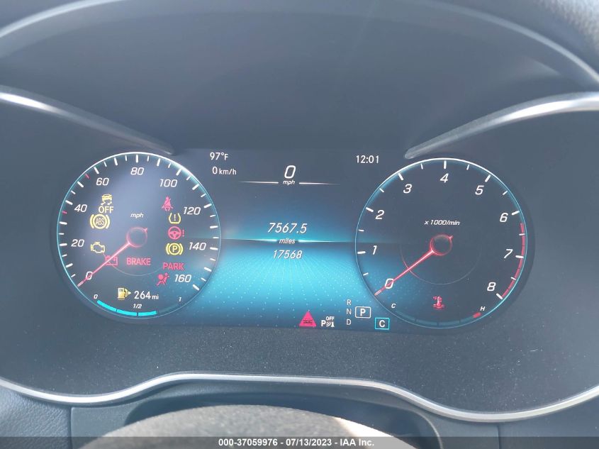 2022 MERCEDES-BENZ GLC GLC 300 - W1N0G8DB6NG034358