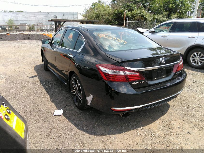 2017 HONDA ACCORD SEDAN SPORT - 1HGCR2F52HA142116