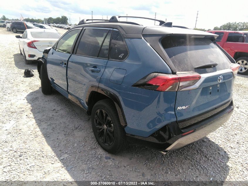 2022 TOYOTA RAV4 HYBRID XSE - JTME6RFV5ND535773