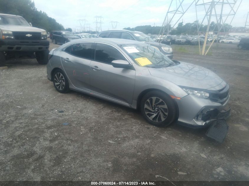 2018 HONDA CIVIC HATCHBACK LX - SHHFK7H26JU403629