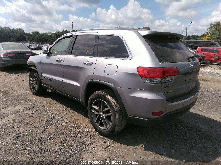 2017 JEEP GRAND CHEROKEE LIMITED - 1C4RJFBG2HC620988