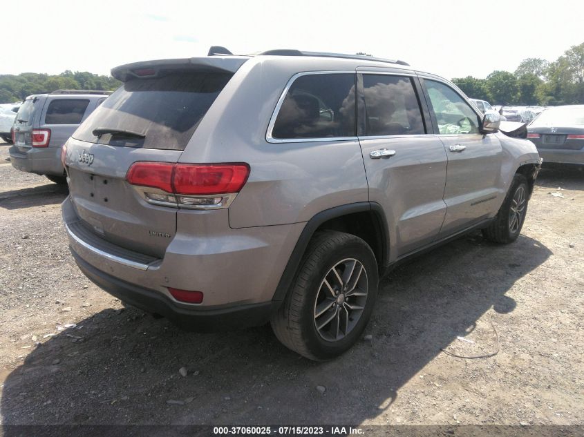 2017 JEEP GRAND CHEROKEE LIMITED - 1C4RJFBG2HC620988