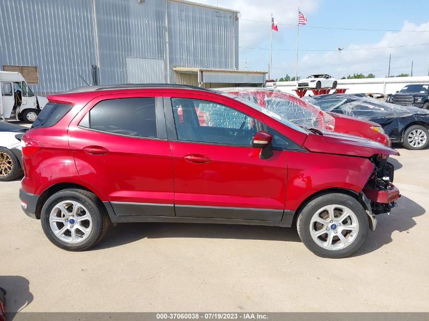 2018 FORD ECOSPORT SE - MAJ3P1TEXJC173343