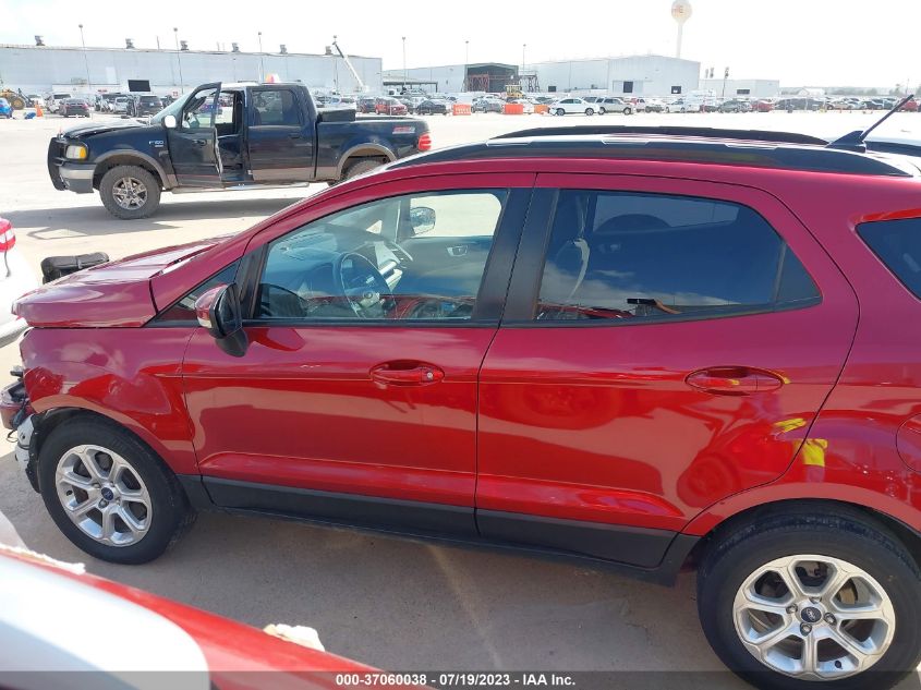 2018 FORD ECOSPORT SE - MAJ3P1TEXJC173343