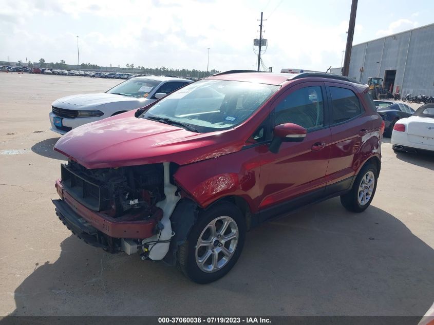 2018 FORD ECOSPORT SE - MAJ3P1TEXJC173343