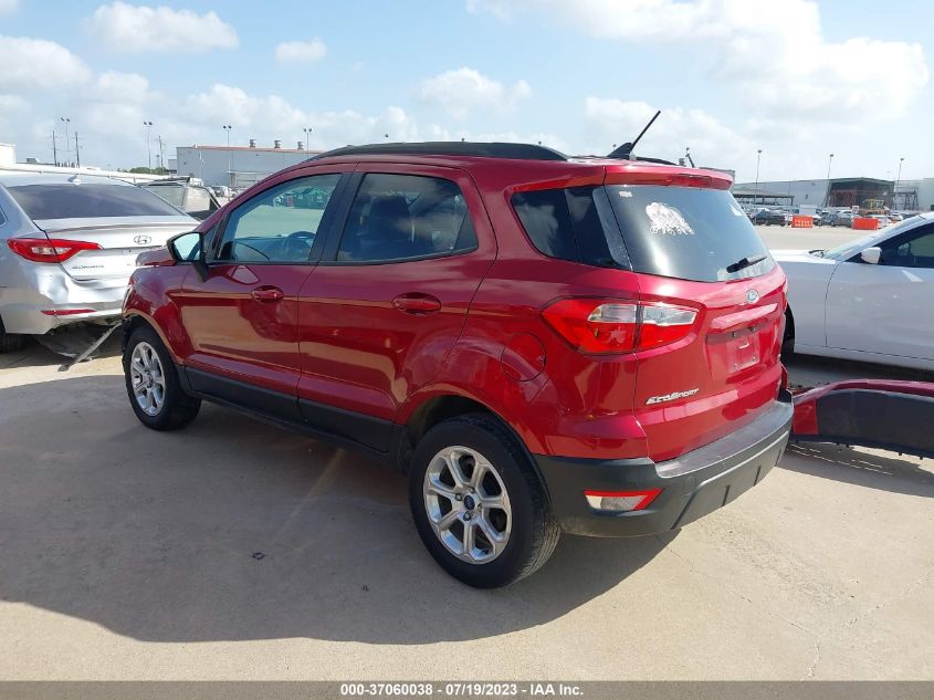 2018 FORD ECOSPORT SE - MAJ3P1TEXJC173343