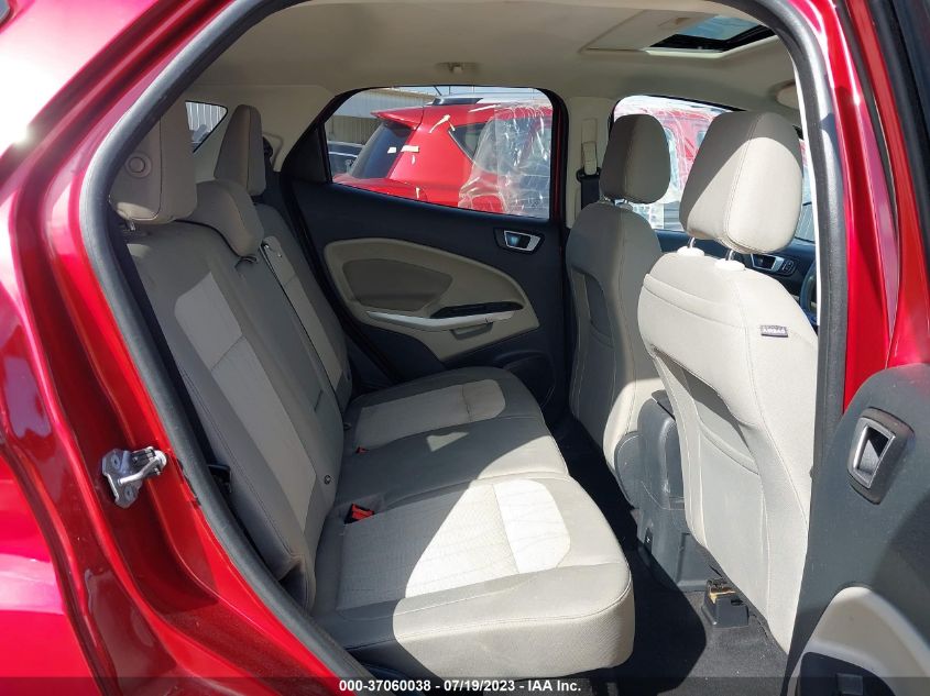 2018 FORD ECOSPORT SE - MAJ3P1TEXJC173343