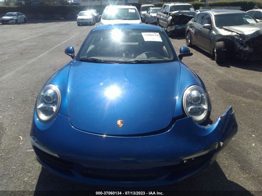 2013 PORSCHE 911 CARRERA - WP0AB2A98DS120582