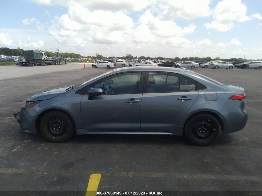 2022 TOYOTA COROLLA LE - 5YFEPMAE7NP359376