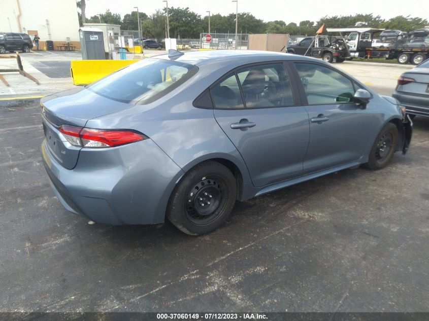 2022 TOYOTA COROLLA LE - 5YFEPMAE7NP359376