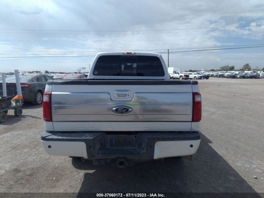 2015 FORD SUPER DUTY F-250 SRW LARIAT/PLATINUM - 1FT7W2BT9FEB03686