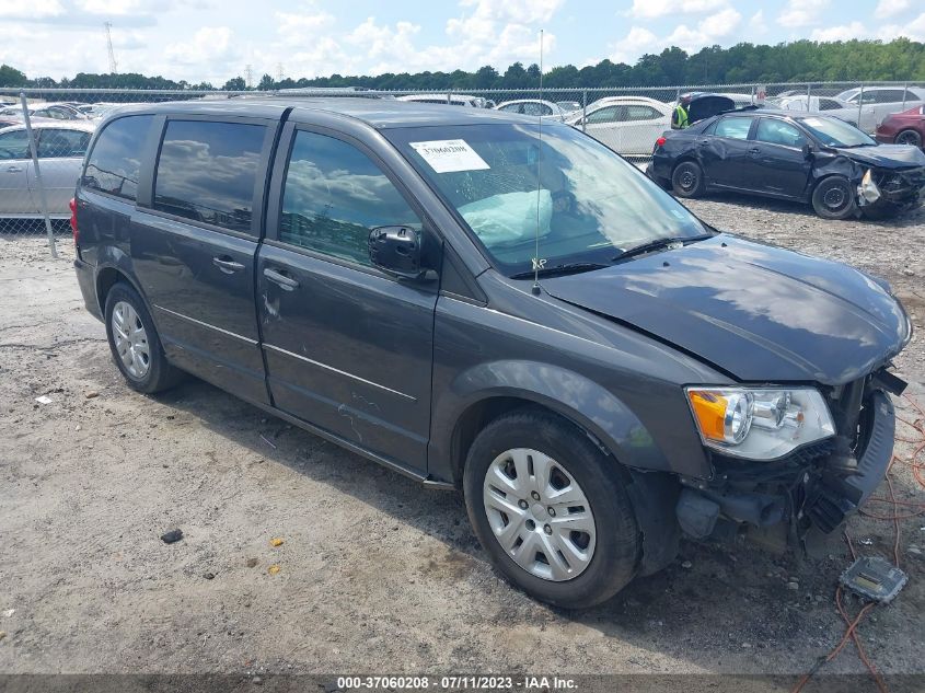 2016 DODGE GRAND CARAVAN SE - 2C4RDGBG4GR316581