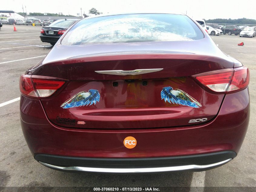 2016 CHRYSLER 200 LIMITED - 1C3CCCAB9GN145044