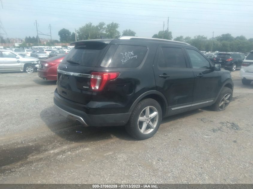 2017 FORD EXPLORER XLT - 1FM5K8DH7HGA66168