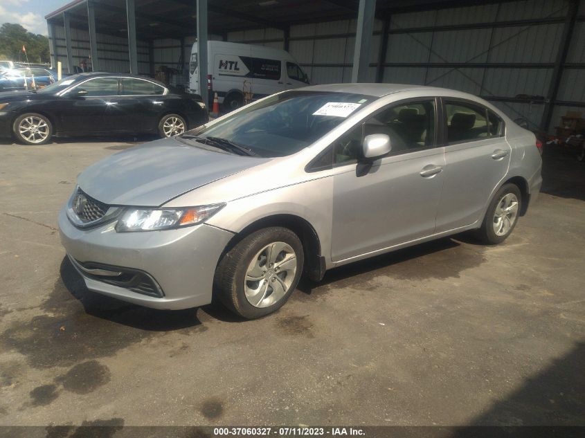 2013 HONDA CIVIC SDN LX - 2HGFB2F54DH560545
