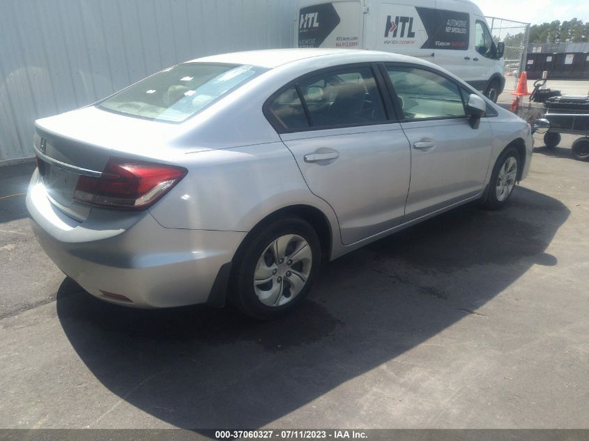 2013 HONDA CIVIC SDN LX - 2HGFB2F54DH560545