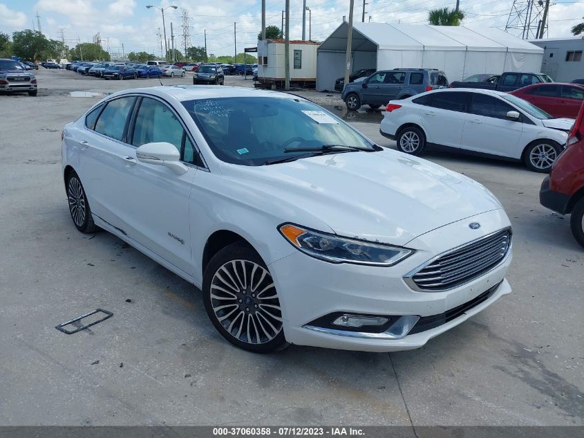 2017 FORD FUSION TITANIUM HEV - 3FA6P0RU5HR234471