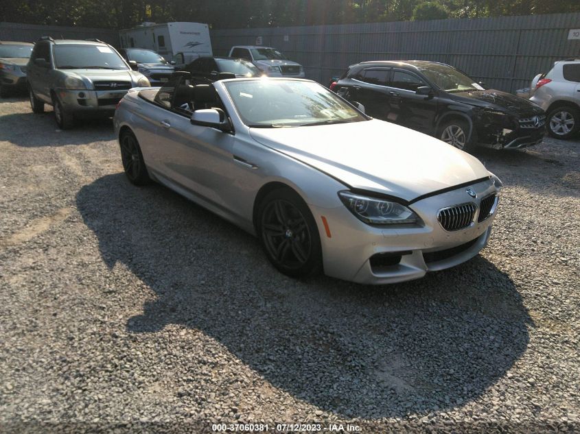 2014 BMW 6 SERIES 640I XDRIVE - WBAYP5C58EDZ28137