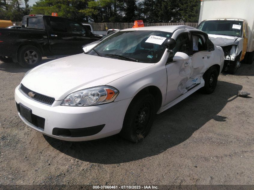2014 CHEVROLET IMPALA LIMITED POLICE POLICE 2G1WD5E38E1171839