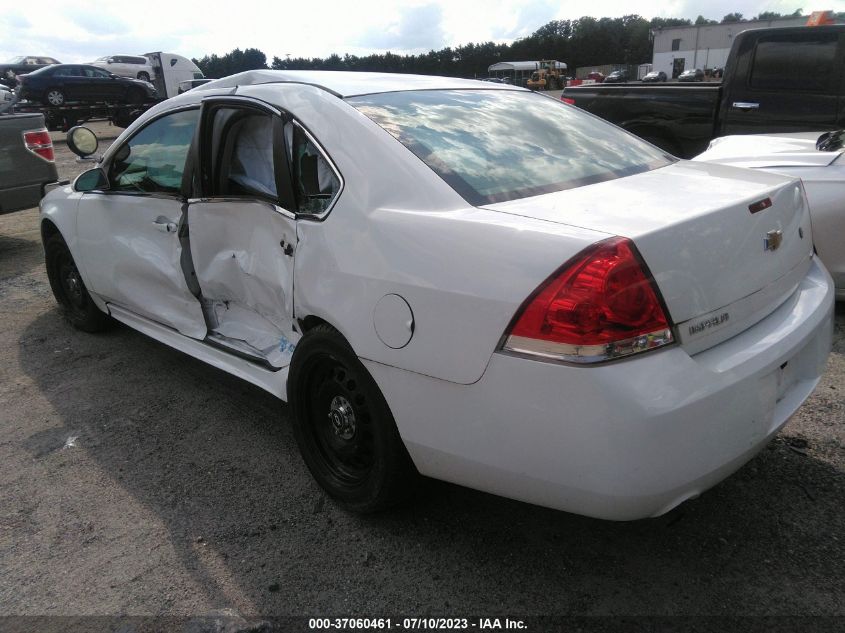 2014 CHEVROLET IMPALA LIMITED POLICE POLICE 2G1WD5E38E1171839