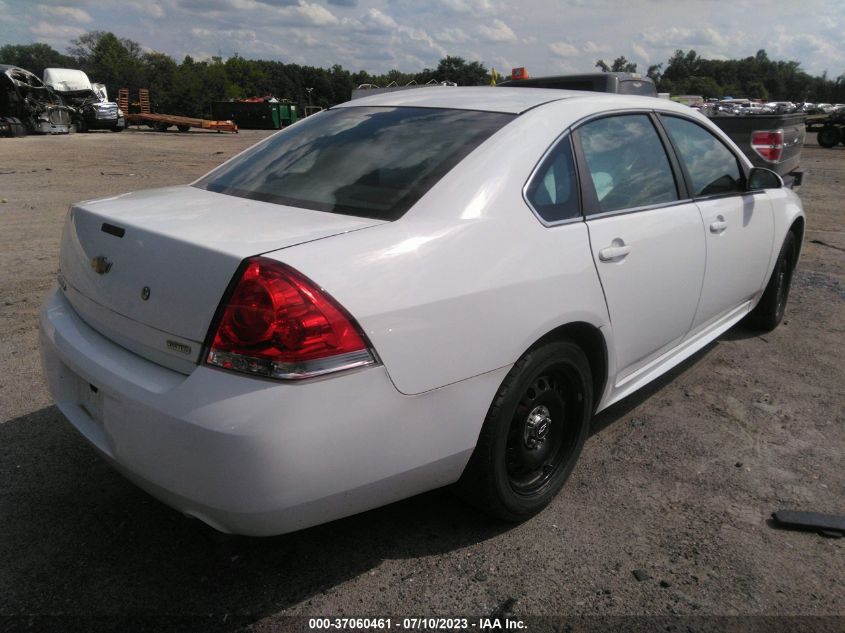 2014 CHEVROLET IMPALA LIMITED POLICE POLICE 2G1WD5E38E1171839