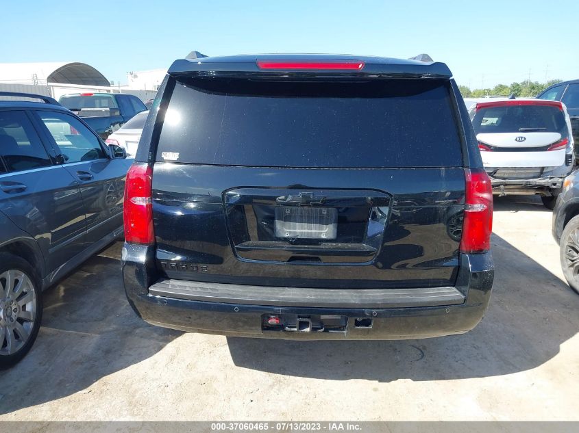 2016 CHEVROLET TAHOE LT - 1GNSCBKC2GR329556