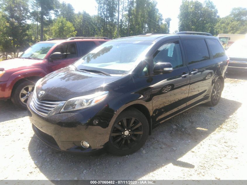 2015 TOYOTA SIENNA LTD/XLE/XLE PREMIUM - 5TDDK3DC9FS114084