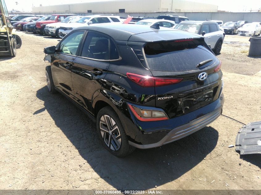 2022 HYUNDAI KONA ELECTRIC SEL - KM8K33AG1NU137019