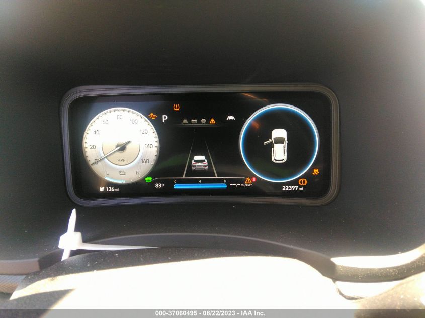 2022 HYUNDAI KONA ELECTRIC SEL - KM8K33AG1NU137019