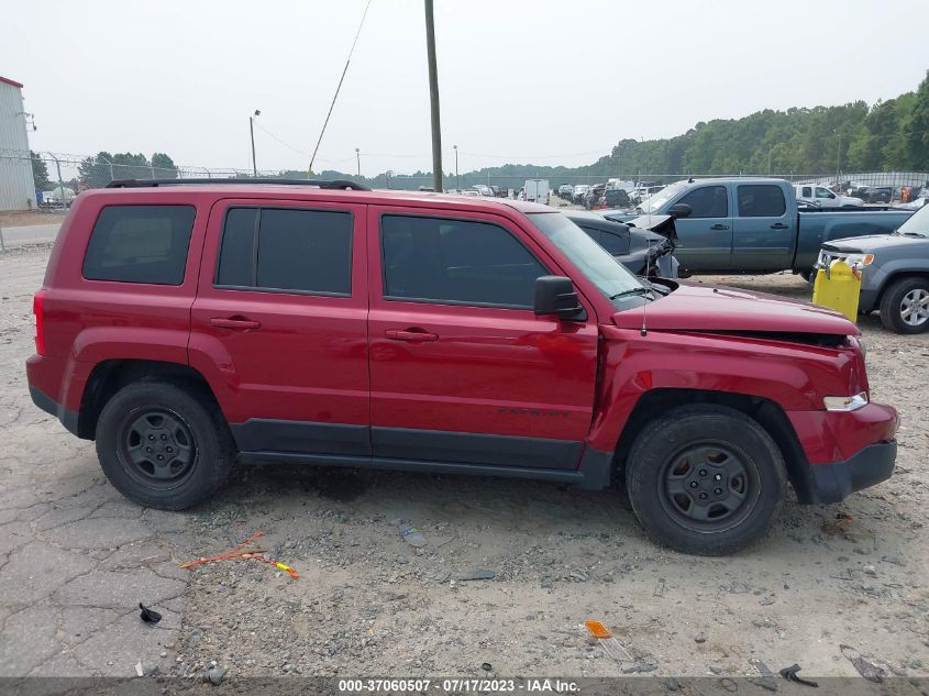 2016 JEEP PATRIOT SPORT - 1C4NJPBA8GD503506